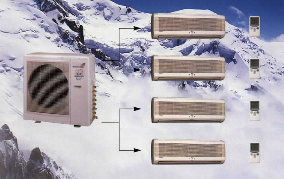 Multi-split air conditioning systems