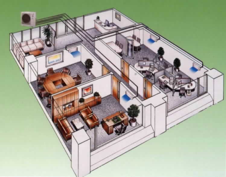 Multi-split air conditioning systems